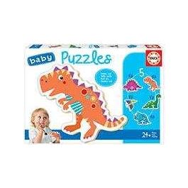 Puzzle baby dinosaurios contiene 5 puzzles