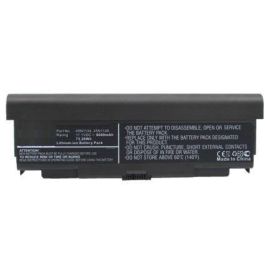 CoreParts Batería para portátil Lenovo ThinkPad L440 L540 T440P T540P W5 73.26Wh 9 Celdas Li-ion 11.1V 6600mAh Negra