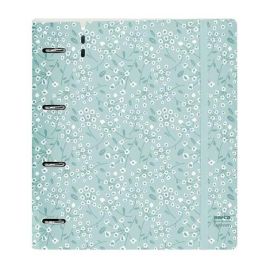 Carpeta Con Recambio Safta Din A4 Cuadro 5 mm Polipropileno Foam 4 Anillas 35 mm Estampados Floral Azul Precio: 11.49999972. SKU: B1BKBVVFR9