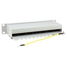 EQUIP Patchpanel 208014 12 Puertos RJ45 Cat6 10" FTP HE ISO/IEC Gris Acero Gigabit Ethernet