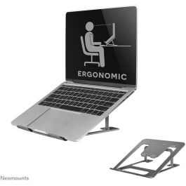 Neomounts NSLS085GREY Soporte para portátil 10-17" Gris de Aluminio, Plegable y Compacto, Universal hasta 5kg Precio: 59.50000034. SKU: S55024991