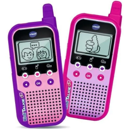 Vtech Kidi Talkie Rosa Juguete Walkie-Talkie para Niños de 4 a 10 años, 6 Funciones Precio: 63.50000019. SKU: S7122486
