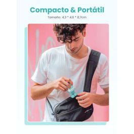 UGREEN Cargador Rápido GaN 65W 3 Puertos USB C/A con Pantalla LED, Azul - Ref. 35855