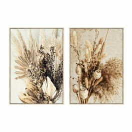 Cuadro DKD Home Decor Flor 80 x 4 x 120 cm Escandinavo (2 Unidades) Precio: 152.50000018. SKU: S3038872