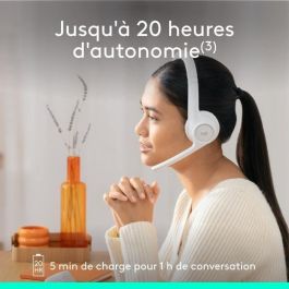 Auriculares - Inalámbricos - Logitech - Zone 300 - Blanco