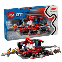 Lego Juego de Construcción City Fórmula 1 Parada en Boxes con Equipo de Mecánicos y Coche Ferrari para Niños +6 Años Precio: 28.99000038. SKU: B199337D6P