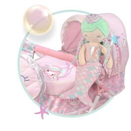 Muñeca ocean fantasy con cuerpo blando. estuche convertible en cuna 36cm