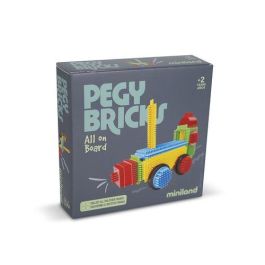 Juego Miniland Pegy Bricks: All On Board Construcciones (+2 Años) Precio: 11.49999972. SKU: B192AP8CKN