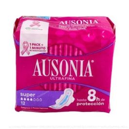 Ausonia Compresas Higiénicas Adapt Super con Alas 12 Unidades Precio: 1.89000032. SKU: S0572980