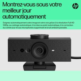 HP Webcam Video FHD 1080P, 30 FPS, Compatible con Windows Hello, Corrección Automática de Luz y Fondo, Micrófonos con Reducción de Ruido - 625 HP Webcam Video FHD 1080P, 30 FPS, Compatible con Windows Hello, Corrección Automática de Luz y Fondo, Micrófonos con Reducción de Ruido - 625