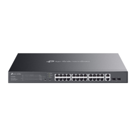 TP-Link Omada ES228GMP Switch Gestionado L2 Gigabit Ethernet 26 Puertos RJ-45 PoE+ Negro Precio: 335.68999992. SKU: B1FLD68SMF