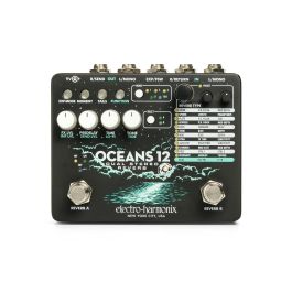 EHX Oceans 12 Pedal de efectos Dual Stereo Reverb con fuente de alimentación 9,6DC-200 PSU Precio: 263.49999995. SKU: B1A2L3JBQS