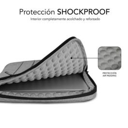 SUBBLIM Maletin Air Padding 360 Sleeve 13,3-14" Light Grey