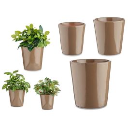 Set de Macetas Ibergarden Cónica Ø 14 cm Ø 22 cm Ø 17 cm Plástico 30 x 40 cm 3 Piezas (3 Piezas) Precio: 11.58999952. SKU: B19TFTSTK9