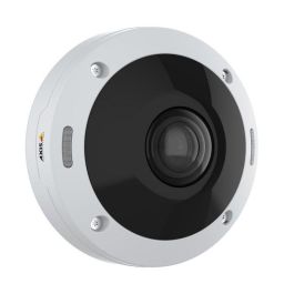 Axis M4308-PLE Cámara IP Fisheye 12 MP Visión 360° Optimizada para Exteriores con Análisis de Objetos