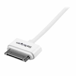 Cable USB Startech USB2ADC1M USB A Blanco