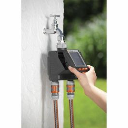 Gardena 1874-20 Programador de Riego Multicontrol C 2030 Duo 2 Redes Programables Individualmente 3 Riegos/Día