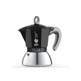 Bialetti Moka Inducción 2 Tazas 100 ml Cafetera Italiana Negra Modelo BIA8006363029100 Precio: 54.49999962. SKU: B178GA48G7