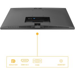 AOC 24B3QA2 Monitor IPS Full HD 23.8" (60.5cm) 120Hz HDMI DP Altavoces Luz Azul Baja Negro