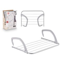 Tendedero de Balcón en Acero 3M Gris - Arte Regal 50.6x34x1.5 cm (12 Unidades) Precio: 38.78999971. SKU: B17Y5J2MCV