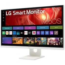 LG 27U731SA-W Monitor Inteligente 27" 4K UHD IPS 60Hz 5ms DCI-P3 90% con webOS 24 Inclinable Blanco