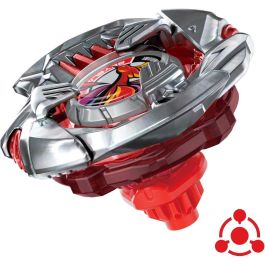 HASBRO 4-70TP Juego Kit Inicial Scarlet Garuda Beyblade X, top de rotación derecha y tipo equilibrio, con lanzador