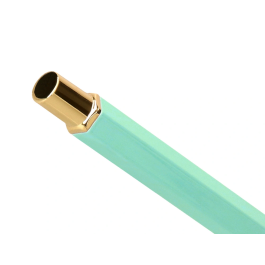 Belius Bolígrafo Macaron Bliss Verde Dorado Tinta Azul 0.8 mm Diseño Elegante Caja de Lujo