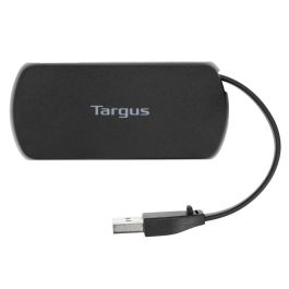 Targus ACH114EU Hub USB 2.0 de 4 Puertos 480 Mbps Negro