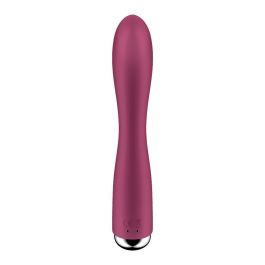 Vibrador Doble Estimulación Satisfyer Spinning Rabbit 1 Rojo