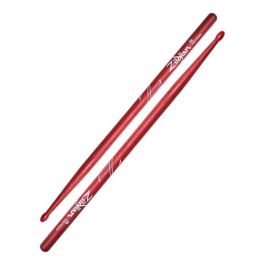 Zildjian Baquetas 5A Hickory Nylon Roja - Diámetro .600" | 1.52cm, Longitud 16" | 40.64cm