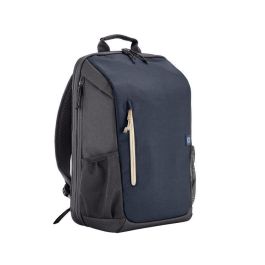 HP Mochila de Viaje para Portátil 15.6 pulgadas 18 Litros, Color Azul Noche. Diseño Espacioso y Elegante, Ideal para Viajes
