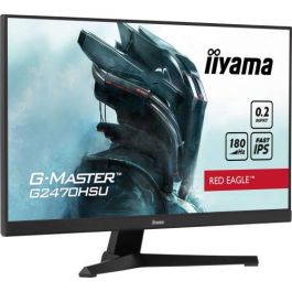 Iiyama Monitor G2470HSU-B6 24" G-MASTER IPS Full HD 180Hz, 0.2ms, USB 3.2, Altavoces, Negro Iiyama Monitor G2470HSU-B6 24" G-MASTER IPS Full HD 180Hz, 0.2ms, USB 3.2, Altavoces, Negro
