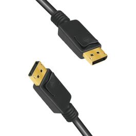 LogiLink Cable DisplayPort a DisplayPort 8K/60Hz 5m, Macho/Macho, Versión 1.4, Soporta 4K, 32.4 Gbit/s, Negro