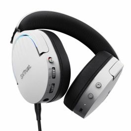 Trust Gaming GXT 491 Fayzo Auriculares Gaming Inalámbricos Dual 2.4GHz USB Bluetooth Micrófono Sonido 7.1 Virtual Jack 3.5mm Blancos