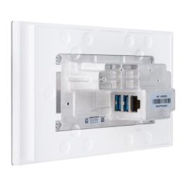 Crestron TSS-770-W-S Panel táctil para sistema de hogar inteligente, pantalla TFT capacitiva de 7" (17.8 cm) 1280x800, WiFi, Ethernet, montaje en pared, color blanco