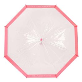 Paraguas BlackFit8 Glow up Rosa Transparente PoE Ø 70 cm