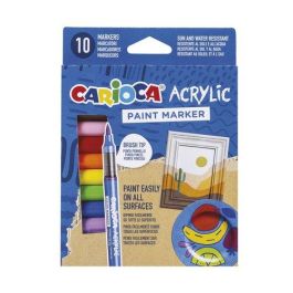 Rotulador Acrilico Carioca Paint Marker Caja De 10 Precio: 8.49999953. SKU: B1DD2HKE6C