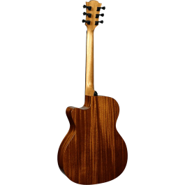 LAG Tramontane 98 Guitarra Acústica Auditorium Cutaway Electroacústica Caoba Maciza Natural