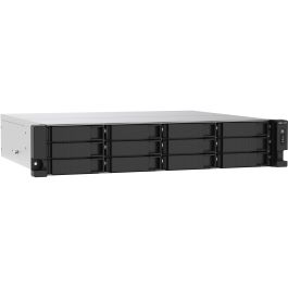 QNAP TS-1273AU-RP-8G Servidor NAS Bastidor 2U, AMD Ryzen Embedded V1500B, 8GB DDR4, HDD & SSD, Serial ATA II/III, 12 Bahías, RAID
