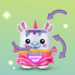 Hasbro HASG2210ES0 Nano-mals Meadowmist el Unicornio, Compañero Electrónico, Más de 70 Reacciones, Niños Mayores de 5 Años