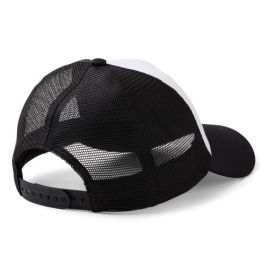 Cricut 2009419 Gorra de béisbol de malla y poliéster para adulto unisex, color negro y blanco