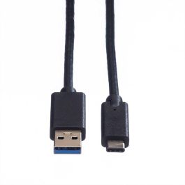 ROLINE USB 3.2 Gen 1 Cable A-C 0.5m Negro