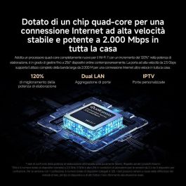 Xiaomi BE3600 Pro Router Wi-Fi 7 Doble Banda 3570 Mbps Puerto 2.5 Gbps Cobertura Total