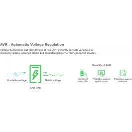APC BR1600MI Back UPS Pro Torre 1600VA/960W Seno Interactivo con AVR y USB