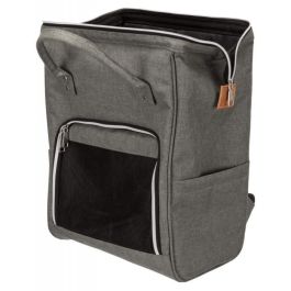 Bolsa de lona para mascotas - TRIXIE - 28840 - Gris - 32x42x22 cm - Para perros pequeños Bolsa de lona para mascotas - TRIXIE - 28840 - Gris - 32x42x22 cm - Para perros pequeños