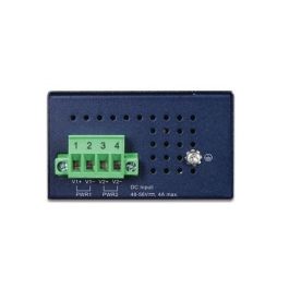 Planet IPOE-270-12V Inyector PoE++ Industrial 2 Canales Multi-Gigabit 802.3bt 90W/pto 180W Total 12-54V CC IP30 Planet IPOE-270-12V Inyector PoE++ Industrial 2 Canales Multi-Gigabit 802.3bt 90W/pto 180W Total 12-54V CC IP30