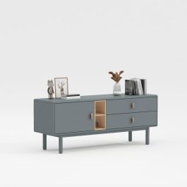 Mueble Tv Urban DKD Home Decor Gris 40 x 55 x 140 cm