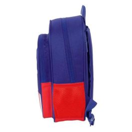 Safta Mochila Infantil Adaptable a Carro Atlético de Madrid 27x33x10 cm