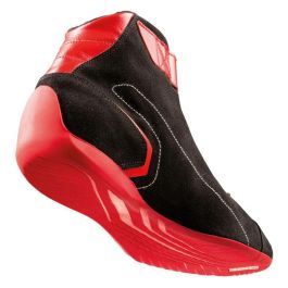 Botines Racing OMP FIRST Negro/Rojo 44