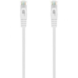 Aisens Cable de Red Latiguillo RJ45 Cat.6A UTP AWG24 Blanco 2,0 M para 10 Gigabit/s, Libre de Halógenos